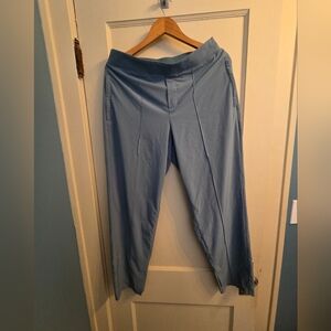 Athleta Womens Green Brooklyn Straight Leg Sz 10P